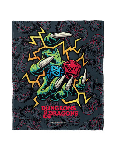 Manta de Toque de Seda Northwest Dungeons & Dragons 127x152 cm