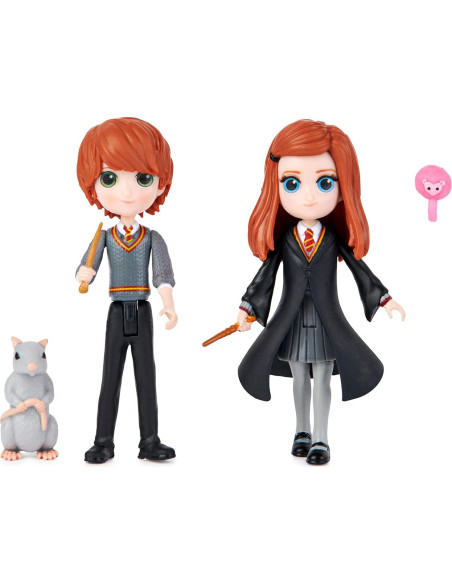 Set de Amistad Ron y Ginny Weasley con Criaturas Set de Amistad Ron y Ginny Weasley con Criaturas