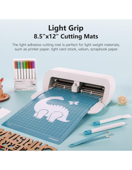 Mats de Corte Welebar 8.5"x12" para Cricut Joy Xtra - 3 Piezas Mats de Corte Welebar 8.5"x12" para Cricut Joy Xtra - 3 Piezas