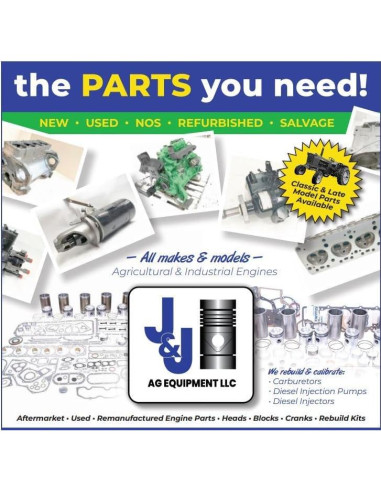 Manivela de Arranque Manual JJAgParts 43.18 cm para Tractor