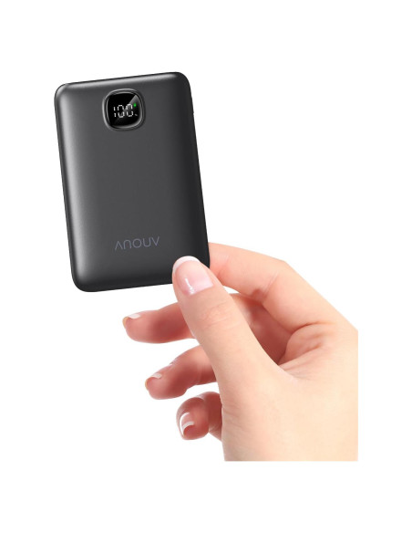 Cargador Portátil ANOUV 10000mAh Carga Rápida USB-C 22.5W Cargador Portátil ANOUV 10000mAh Carga Rápida USB-C 22.5W