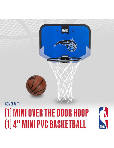 Aro de Baloncesto Mini Franklin Sports NBA Orlando Magic Aro de Baloncesto Mini Franklin Sports NBA Orlando Magic
