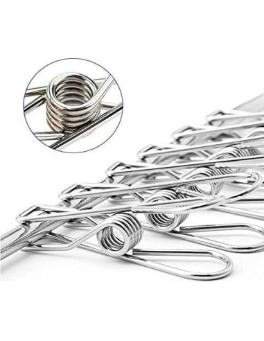 Secador de Calcetines Plegable Skroad 52 Pinzas Acero Inoxidable