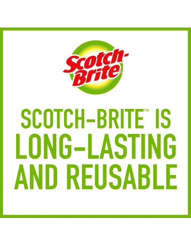 Almohadillas de limpieza Scotch-Brite 220-8-CC, 8 unidades