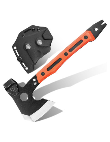 Hacha Táctica de Camping HX OUTDOORS 32.5 cm Naranja