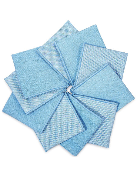 Paños de limpieza de microfibra Zflow 30x30 cm - Paquete de 10 Paños de limpieza de microfibra Zflow 30x30 cm - Paquete de 10
