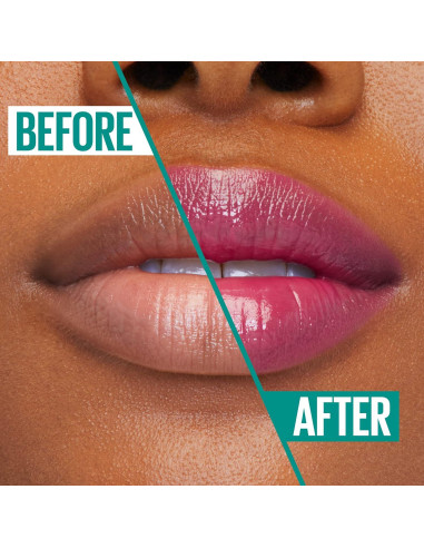 Lápiz Labial Balmy Lip Blush Maybelline Green Edition 1.7g Rojo