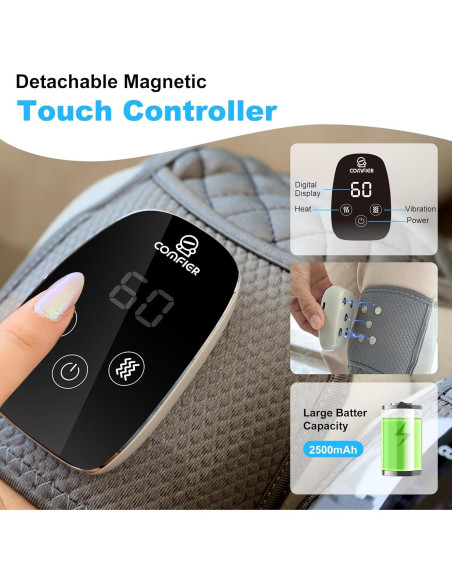 Masajeador de Rodillas Inalámbrico COMFIER CF-5321 con Calor Masajeador de Rodillas Inalámbrico COMFIER CF-5321 con Calor