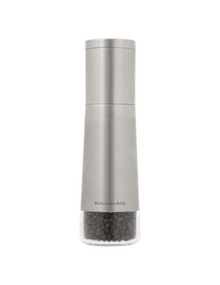 Molino de Pimienta KitchenAid Acero Inoxidable 20 cm Ajustable Molino de Pimienta KitchenAid Acero Inoxidable 20 cm Ajustable