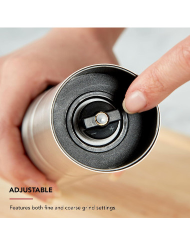 Molino de Pimienta KitchenAid Acero Inoxidable 20 cm Ajustable