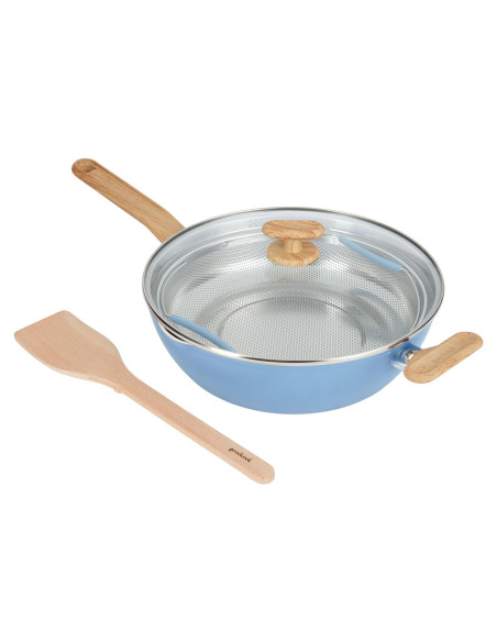Sartén Saludable GoodCook 3.4L Cerámica Titanio Inducción Sartén Saludable GoodCook 3.4L Cerámica Titanio Inducción