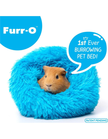 Refugio para Mascotas Paw Inspired Furr-O Azul 25.4x25.4cm Refugio para Mascotas Paw Inspired Furr-O Azul 25.4x25.4cm