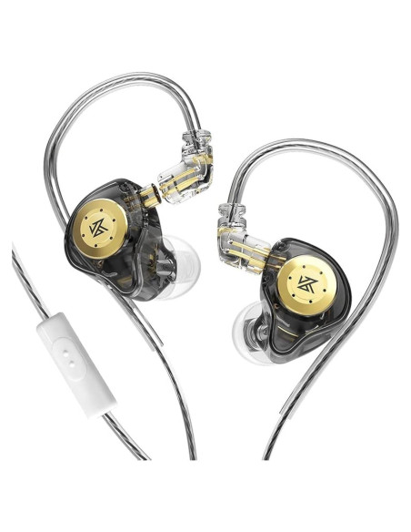 Auriculares in-ear KZ EDX PRO con micrófono 3.5mm - Negro Auriculares in-ear KZ EDX PRO con micrófono 3.5mm - Negro