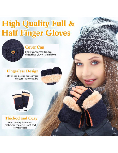 Guantes Térmicos USB Calentados ShinyMatch Unisex Invierno