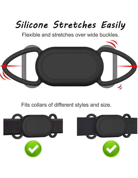 Soporte de Collar para Perro Meliya 2 Paquetes Funda SmartTag2 Soporte de Collar para Perro Meliya 2 Paquetes Funda SmartTag2