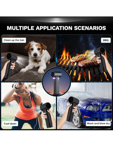 Secador Turbo SpeedSurge SPU-TF64 750W Inalámbrico 1.39kg