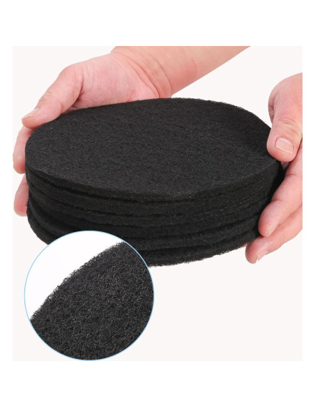 Filtros de Carbón Activado Ecurfu para Cubo de Compostaje 6 Pzas Filtros de Carbón Activado Ecurfu para Cubo de Compostaje 6 Pzas