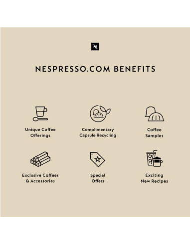 Cápsulas Nespresso Vertuo Altissio 50 Unidades Espresso 40ml