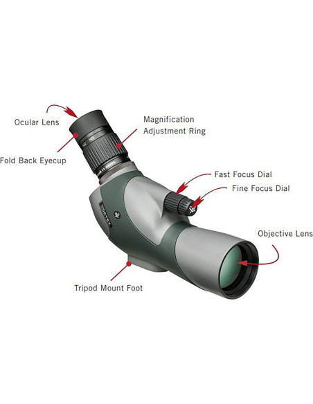 Alcance Vortex Optics Razor HD 11-33x50 Angulado Verde Alcance Vortex Optics Razor HD 11-33x50 Angulado Verde