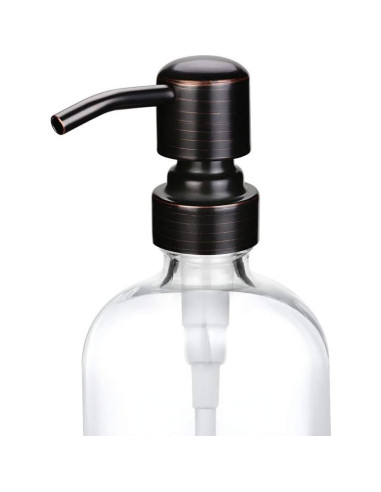 Dispensador de Jabón Líquido CHBJDAN 2 Botellas Vidrio 16 Oz