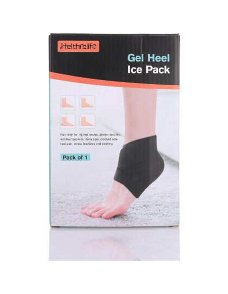 Compresa de Hielo para Talón Helthrelife - Terapia Fría y Caliente Compresa de Hielo para Talón Helthrelife - Terapia Fría y Caliente