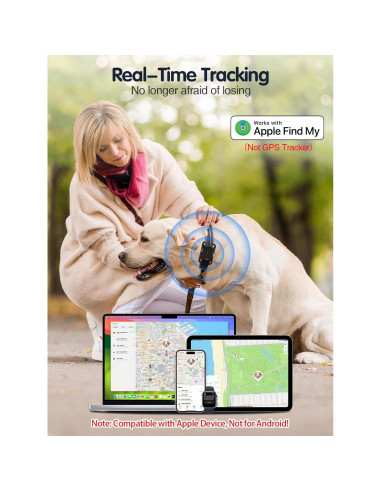 Rastreador Inteligente TopMade para Mascotas Bluetooth