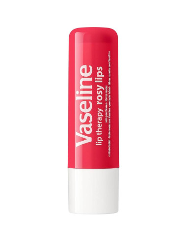 Bálsamo Labial Vaseline Terapia Rosado 3 x 4.5g Hidratante