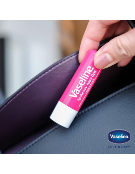 Bálsamo Labial Vaseline Terapia Rosado 3 x 4.5g Hidratante Bálsamo Labial Vaseline Terapia Rosado 3 x 4.5g Hidratante
