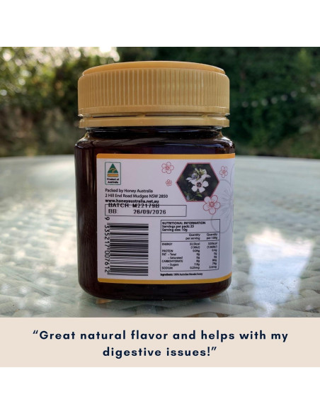 Miel Manuka Cruda Orgánica MGO 514+ 500g - Apoyo Inmunológico Miel Manuka Cruda Orgánica MGO 514+ 500g - Apoyo Inmunológico