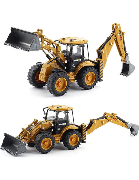 Excavadora de metal Dollox 1:50 Cargador Frontal Juguete Excavadora de metal Dollox 1:50 Cargador Frontal Juguete