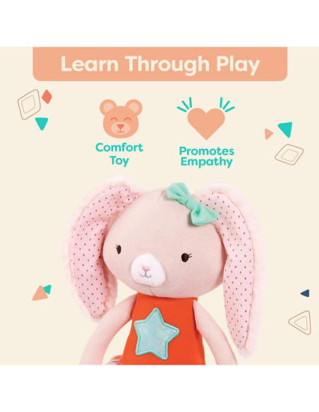 Conejo de Peluche Tippy Toes Becky Bunny 38 cm - B. toys Conejo de Peluche Tippy Toes Becky Bunny 38 cm - B. toys