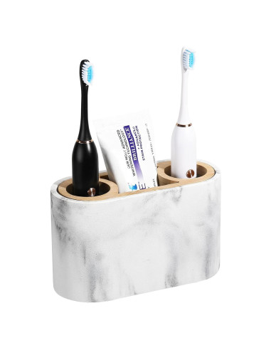 Soporte Organizador de Cepillos de Dientes Shinowa - 3 Compartimentos