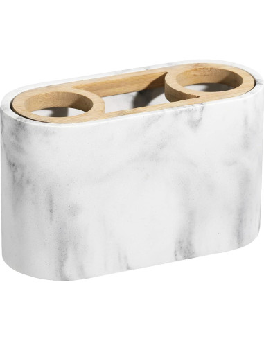 Soporte Organizador de Cepillos de Dientes Shinowa - 3 Compartimentos