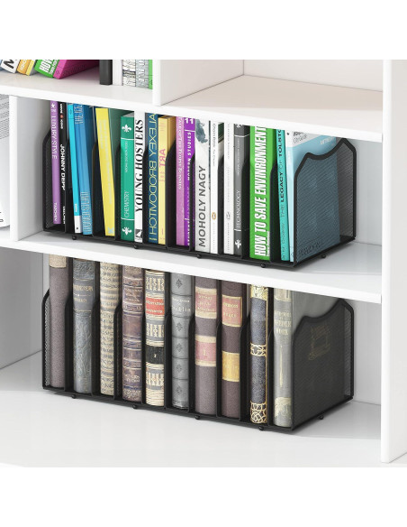 Organizador de Archivos de Malla Simple Trending 5 Secciones Negro Organizador de Archivos de Malla Simple Trending 5 Secciones Negro