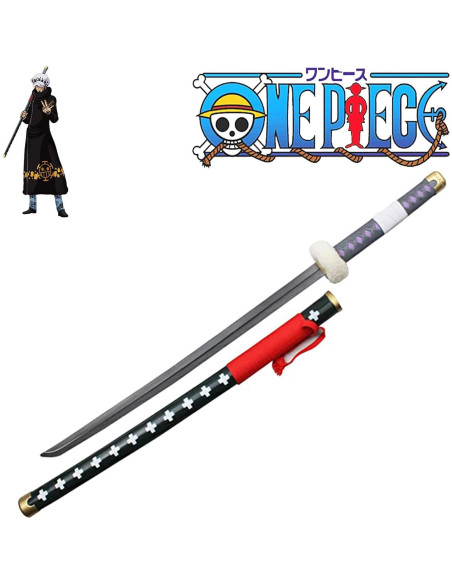 Katana de espuma Roronoa Zoro 104 cm LALAPORT cosplay Katana de espuma Roronoa Zoro 104 cm LALAPORT cosplay