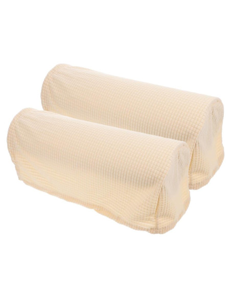 2 Fundas Elásticas para Reposabrazos Sofá HOLIDYOYO Beige 2 Fundas Elásticas para Reposabrazos Sofá HOLIDYOYO Beige