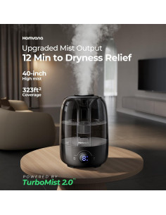 Humidificador Homvana 4L Difusor de Aroma para Dormitorio 2