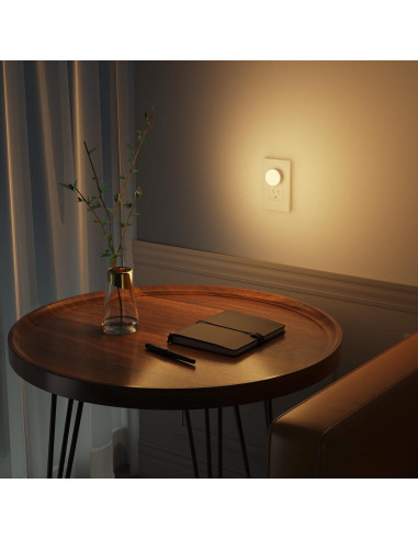 Luz Nocturna LED Regulable JUNLIT, 4 Niveles de Brillo, 3 CCT