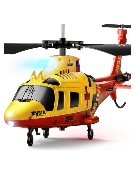 Helicóptero RC SYMA S53H Rescate Simulado 22x7x9.5 cm Helicóptero RC SYMA S53H Rescate Simulado 22x7x9.5 cm