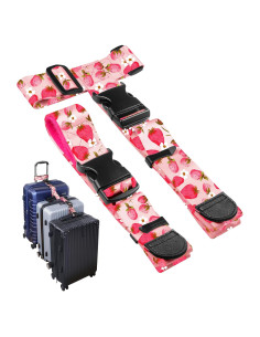Correas de Equipaje Slohif Ajustables para Conectar Maletas