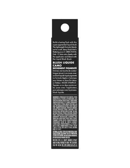 Rubor Líquido e.l.f. Camo Naranja Gorg 3.85 ml Vegano Rubor Líquido e.l.f. Camo Naranja Gorg 3.85 ml Vegano