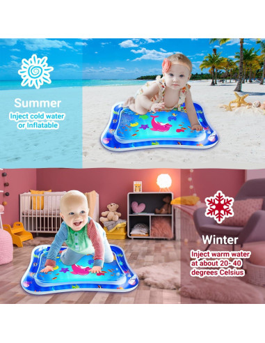 Alfombra de Agua para Bebés ZMLM Tummy Time 66x61cm