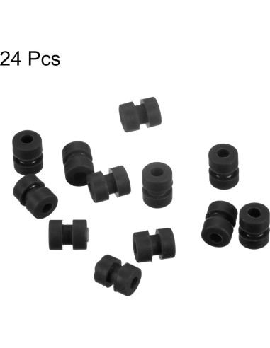 Bolas de Goma Antivibración MECCANIXITY M2x5.6mm - 12 Pcs