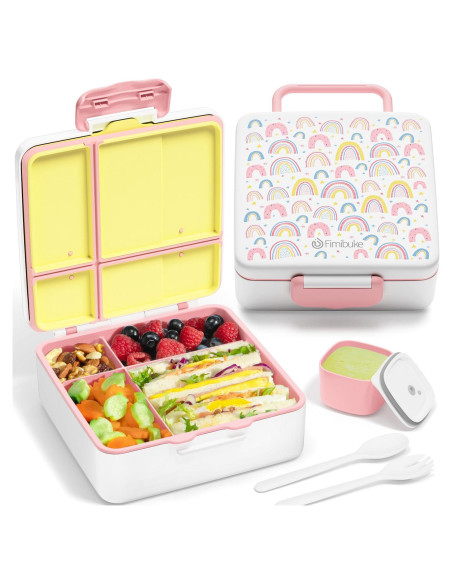 Caja Bento Fimibuke para Niños 1.3L a Prueba de Fugas Caja Bento Fimibuke para Niños 1.3L a Prueba de Fugas