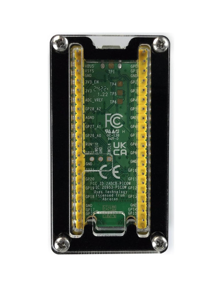 Caja C4Labs Zebra para Raspberry Pi Pico W - Individual Caja C4Labs Zebra para Raspberry Pi Pico W - Individual