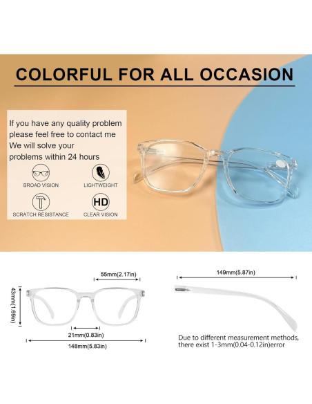 Gafas de Lectura OCCI CHIARI 1.75x Ligeras para Hombres Gafas de Lectura OCCI CHIARI 1.75x Ligeras para Hombres