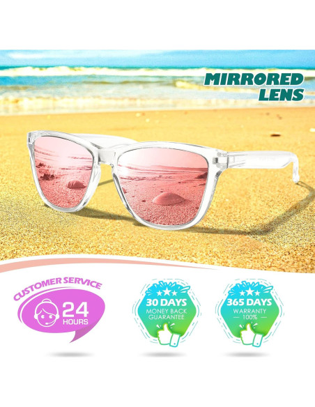 Gafas de sol polarizadas LINVO HD UV400 para hombres y mujeres Gafas de sol polarizadas LINVO HD UV400 para hombres y mujeres