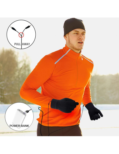 Guantes Calentados USB para Hombre y Mujer - Mitones Calientes