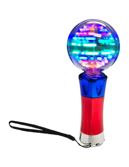 Varita Mágica LED Brillante Zugar Land 19 cm Paquete de 6 Varita Mágica LED Brillante Zugar Land 19 cm Paquete de 6