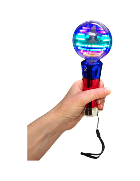 Varita Mágica LED Brillante Zugar Land 19 cm Paquete de 6 Varita Mágica LED Brillante Zugar Land 19 cm Paquete de 6